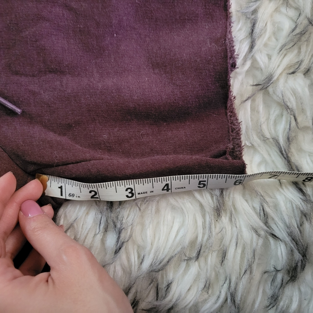 PINK burgundy dad shorts small - Picture 4 of 8